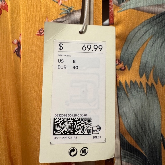 Johanna Ortiz x H&M Long Dress with Scarf Collar - Picture 6 of 7